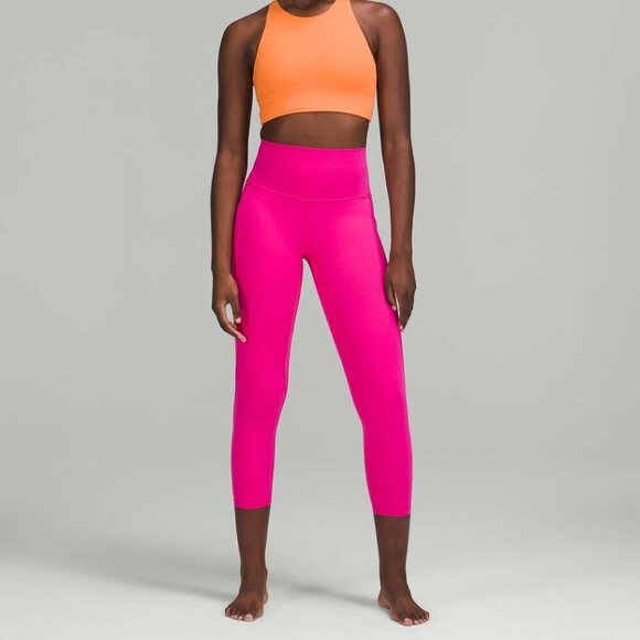 Lululemon Align High-Rise Pant with Pockets 25" Sonic Pink- Size 20 (2022) - Picture 2 of 13